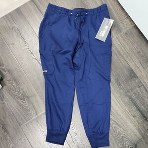 Grey's Anatomy Womens Indigo Jogger Scrub Pants
